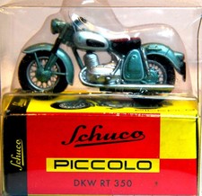 Schuco Piccolo DKW RT 350 blaugrünmetallic 1:43 in OVP #05305