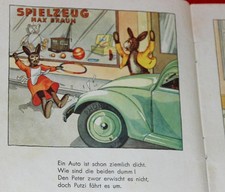 VW Brezel Käfer1940er BP Tankstelle Heft -oval split window beetle KDF Wagen CCG