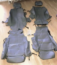  BMW E30 Cabrio Zacasi Sitzbezüge komple Sitz Kunst Leder Sportsitze Sitzschoner