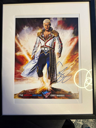 Wwe cody rhodes autogramm - cody,