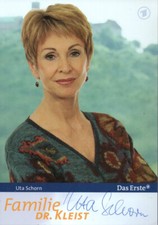 Autogramm - Uta Schorn (Familie Dr. Kleist)