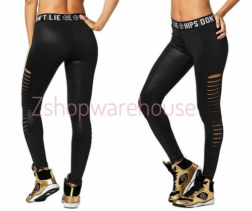 Zumba slashed ankle leggings - ankle,