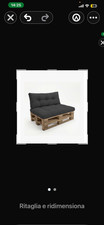 Lounge Sofa aus Holz mit