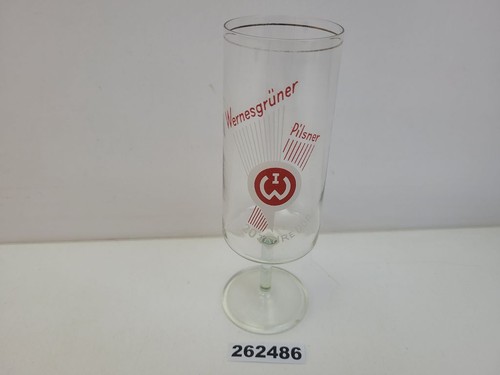 Bierglas wernesgrüner pilsner - wernesgrüner,