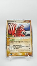 Pokemon Karte - Groudon ex -