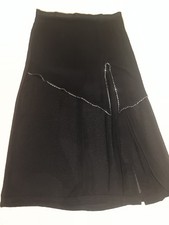 Maxi Rock Schwarz Gr L 44