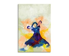 60x90cm Tanzpaar II Aquarell