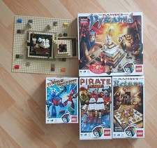 LEGO Games Brettspiele 2x3843 3845 3847 3855 Pyramide Pirat Roboter Ramses Set