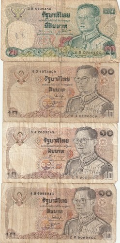 Banknoten thailand - banknoten, –