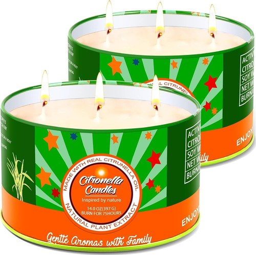 Citronella kerze outdoor groß - outdoor,