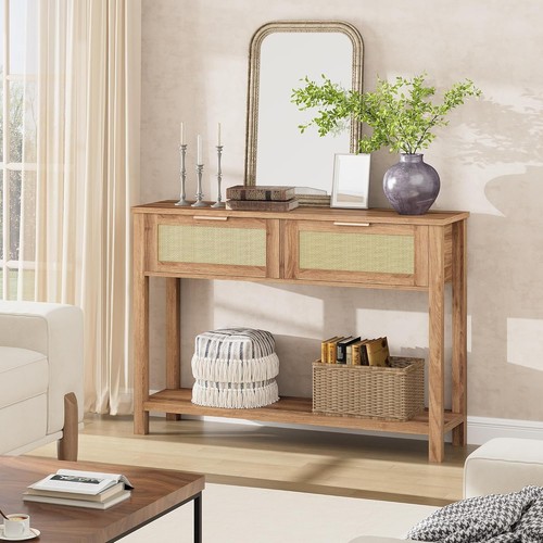 Rattan konsole tisch mit - tisch,