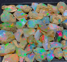 Feuer Opal Roh Lot 10 Stück