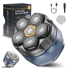 6D Glatzen Rasierer Herren Kopfrasierer Glatze Wasserdicht Kopf Rasierer Herren