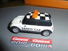 Carrera Go Go+ Auto MINI Cooper Safety Car Blinklicht Rennbahn Schienenset 1:43