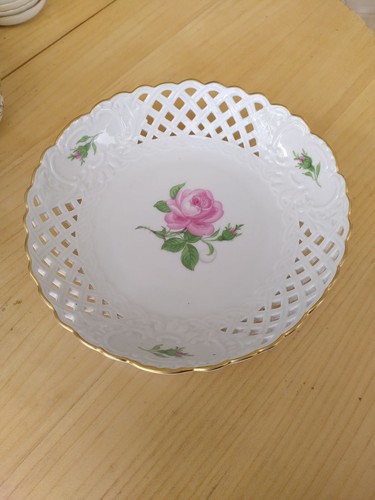 Meissen teller durchbrochener - teller,