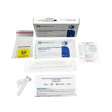 12×Safecare Corona + Influenza A/B Combo 3in1 Test 1er Laientest/MHD 31/01/26