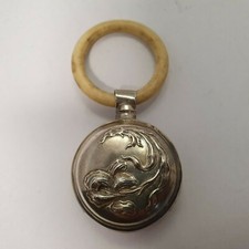 alte Babyrassel Silber 800 Martin Mayer Mainz #18