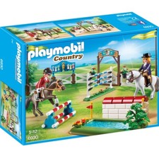PLAYMOBIL®  Country 6930 Reitturnier Turnierplatz mit Wassergraben  - mit  OVP