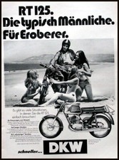 DKW RT 125, originale Werbung