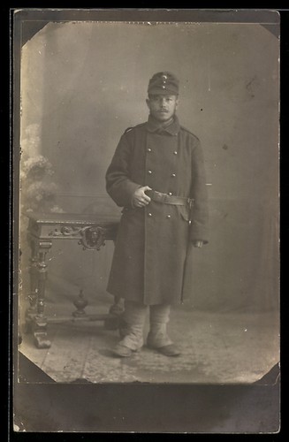 Foto soldat im - k.u.k.,