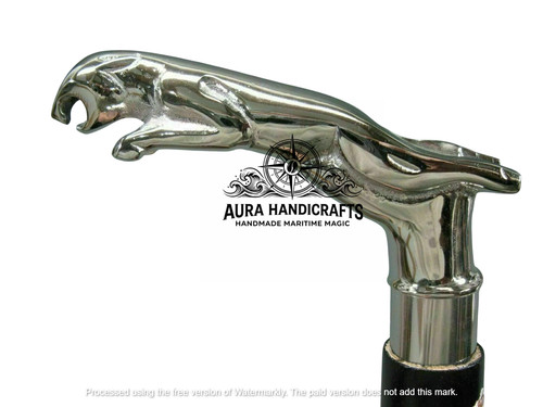 Aura antik messing jaguar - messing,