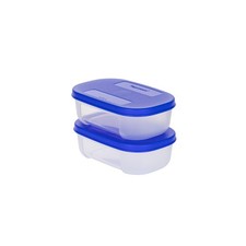 TUPPERWARE Kühlschranksystem  transparent /blau 2x140ml