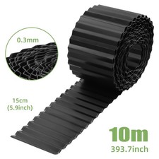 10m Rasenkante Metall 15cm