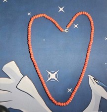 Halskette Koralle rot, 60 cm