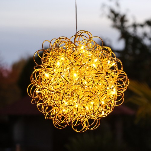 Led drahtkugel sphere - led, 3d
