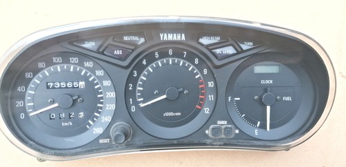 Yamaha fj1200 abs - abs, armaturen