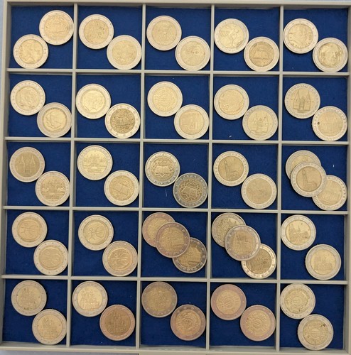 Euro münzen - x, 2