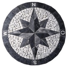 Marmor Rosone Rund 80 cm