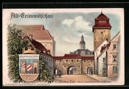 Crimmitschau ansichtskarte - crimmitschau,,