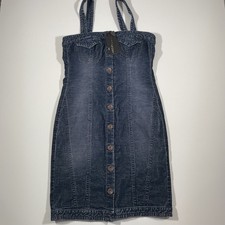 Marc Cain Sports Kleid Damen Dress Damenkleid Denim Gr. EU 38 (MARC CAIN N3) Neu