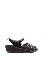 GOLDKRONE Komfort-Sandalen Damen Sandalen Gr. DE 37 schwarz Casual-Look