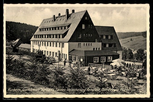 Rehefeld erzgeb kurheim - ak,