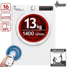 Hoover Waschmaschine 13kg NFC AllinOne-Technologie ECO H3WP 4134TAM/1-S 2ML