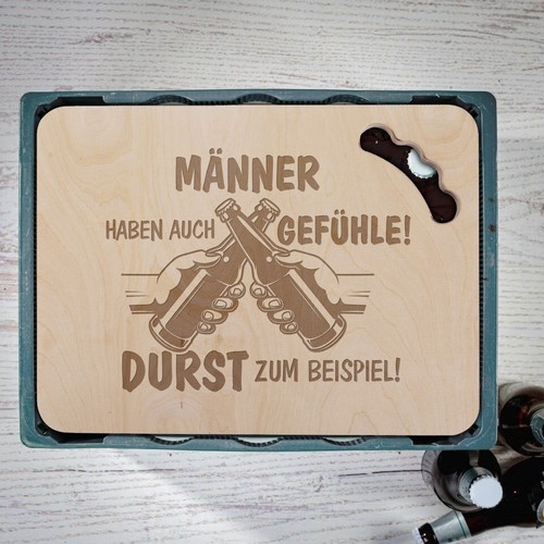 Bierkastendeckel graviert - bierkastendeckel,