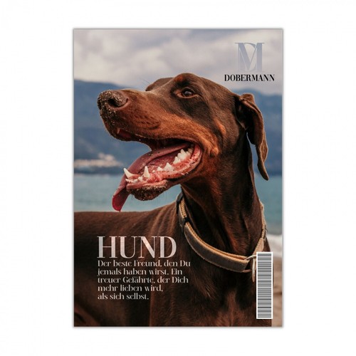Dobermann schild dog hund - schild,