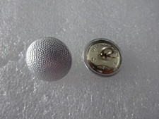 A24-41) 2x Uniform Knopf Button Bundeswehr BGS Polizei Wehrmacht 21mm silber