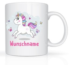 Tasse springendes Einhorn mit