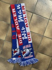DIE ADLER MANNHEIM FANSCHAL Eishockey 2002 Schal Deutschland ICEBIRK nicht benut