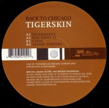 Tigerskin back chicago - tigerskin,