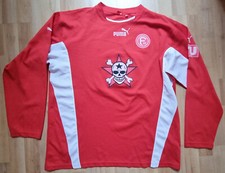 Fortuna Düsseldorf F95 DTH DIE TOTEN HOSEN matchworn Trikot rot #13 LTU 2007/08