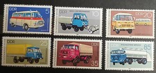 6 Briefmarken - IFA-Nutzfahrzeuge der DDR - postfrisch DDR 1982