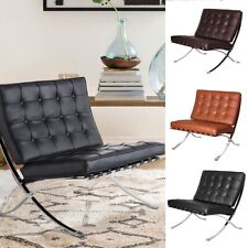 Mid-century Stuhl Lounge Chair Echte Leder Club Sessel