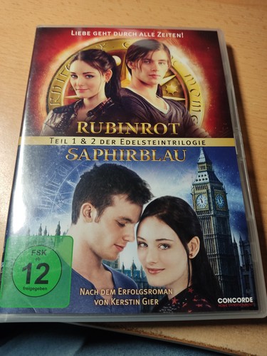 Rubinrot saphirblau teil - rubinrot, +