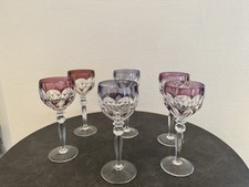 6 Bleikristall Römerschalen