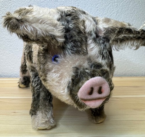 Steiff schwein gefleckt - schwein,