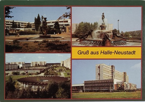 Halle neustadt - ak,